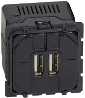 Розетка USB тип A+A без накладки без рамки Legrand Celiane 2-м. Legrand — купить по цене от 5&nbsp;522 ₽ | ПрофБезопасность