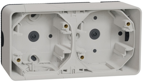 Коробка для наружнего монтажа Schneider Electric Mureva Styl 2-м. IP55 белый, Schneider Electric, купить, цена, доставка, безопасность Коробка для наружнего монтажа Schneider Electric Mureva Styl 2-м. IP55 белый Schneider Electric — купить по цене от 1 230 ₽ | ПрофБезопасность