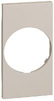 Лицевая панель Legrand BTicino Living Now для 1-м. 2 мод. розетки 220В песочный