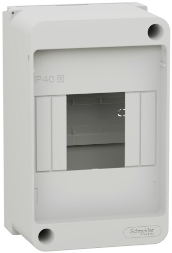 Бокс Systeme Electric EASY 9 XS ЩРН-П-4 140x87x85 IP40 без дверцы