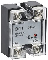 Реле твердотельное IEK ONI OSS-2 60А 380В AC 3-32В DC