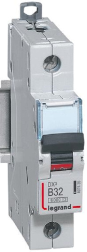 Выключатель автоматический Legrand DX3-E 6000 1п 32А B 10кА