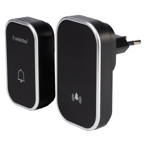 Звонок беспроводной аналоговый Smartbuy SBE-220-DP1-38 Черный Smartbuy — купить по цене от 1&nbsp;100 ₽ | ПрофБезопасность