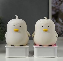 Настольный светильник "Утенок" 1Вт 4хAА USB RGB Белый СимаЛенд — купить по цене от 500 ₽ | ПрофБезопасность