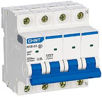 Выключатель автоматический CHINT NXB-63S 4п 40А B 4.5кА