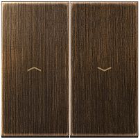 Лицевая панель Jung LS990 metal для 2-кл. выключателя жалюзи античная латунь Jung — купить по цене от 10&nbsp;425 ₽ | ПрофБезопасность
