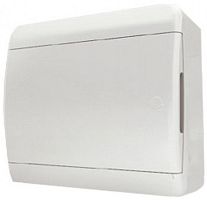 Бокс пластиковый Tekfor ЩРН-П-12 BNN 40-12-1 (240х290х102мм) IP41 белая дверца