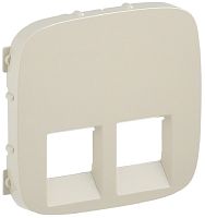 Лицевая панель Legrand Valena Allure для 2-м. розетки RJ11/RJ45 слоновая кость Legrand — купить по цене от 119 ₽ | ПрофБезопасность