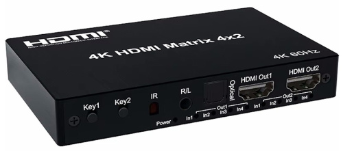 Матричный переключатель видеосигнала ORIENT HS0402H-2.0