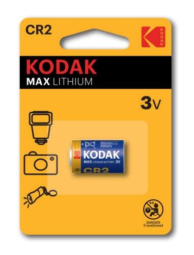 Элемент питания Kodak MAX CR2 (KCR2-1) (батарейка)