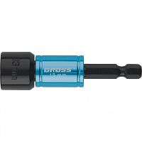 Бита Gross с торцевой головкой Nut-Driver с магнитом, 13мм, S2