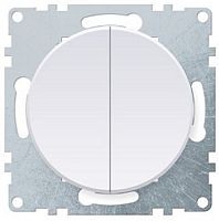 Выключатель без рамки OneKeyElectro Florence 2-кл. белый OneKey — купить по цене от 122 ₽ | ПрофБезопасность