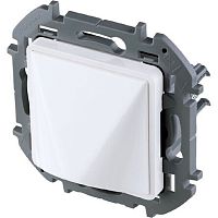 Вывод кабеля без рамки Legrand Inspiria белый