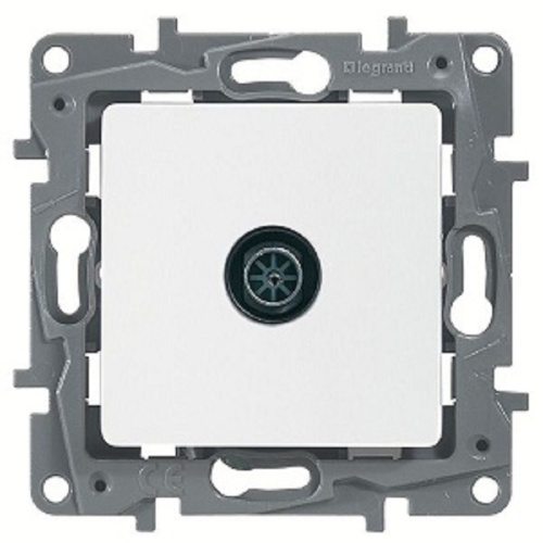 Розетка TV Проходная без рамки Legrand Etika 1-м. белый