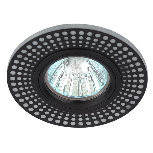 Светильник встраиваемый с подсветкой Эра DK LD41 WH/BK MR16 220В Белый/черный  Эра — купить по цене от 400 ₽ | ПрофБезопасность