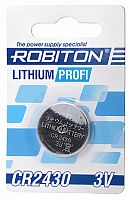 Элемент питания ROBITON PROFI R-CR2430-BL1 CR2430 BL1