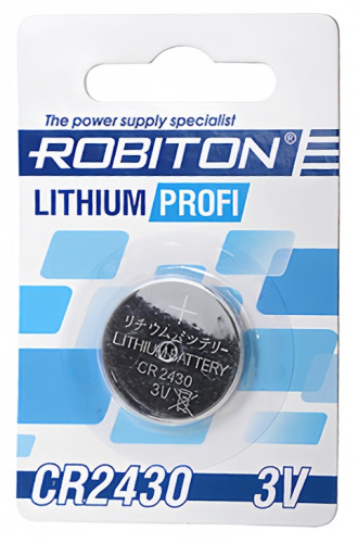 Элемент питания ROBITON PROFI R-CR2430-BL1 CR2430 BL1