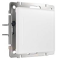 Выключатель сенсорный с подсветкой без рамки Werkel 1-кл. белый Soft-touch