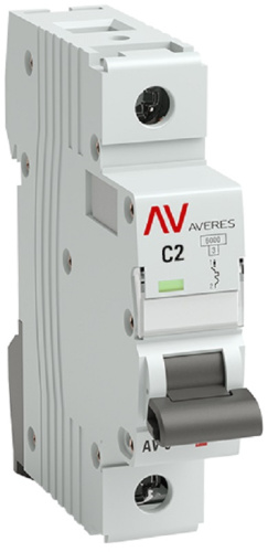 Выключатель автоматический EKF Averes AV-6 1п 2А C 6кА