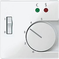 Лицевая панель Schneider Electric Merten System M для терморегулятора полярно-белый