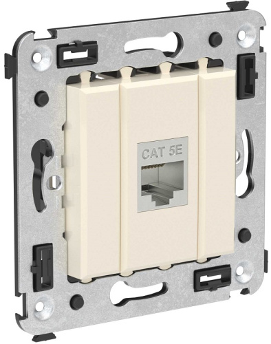 Розетка компьютерная экранированная без рамки DKC Avanti 1-м. RJ45 5е ванильная дымка, DKC, купить, цена, доставка, безопасность Розетка компьютерная экранированная без рамки DKC Avanti 1-м. RJ45 5е ванильная дымка DKC — купить по цене от 992 ₽ | ПрофБезопасность
