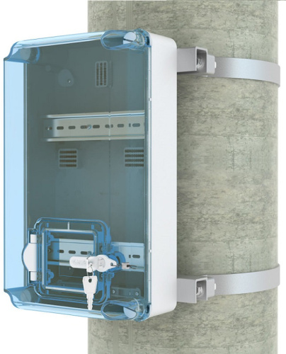 Бокс пластиковый Tekfor ЩУРН-П KNS 66 (350x200мм) IP66 синий