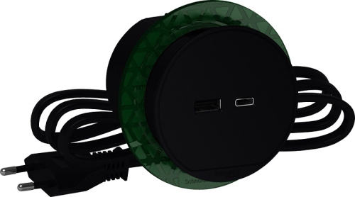 Настольный встраиваемый блок Schneider Electric Unica System+ USB тип А+USB тип С антрацит Schneider Electric — купить по цене от 6&nbsp;324 ₽ | ПрофБезопасность