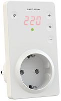 Реле напряжения сенсорное розеточное Rbuz SR1 red 16А 100-400В