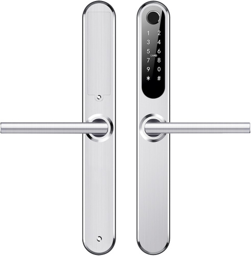 Электронный замок Novicam Smart Slim SILVER фото 2