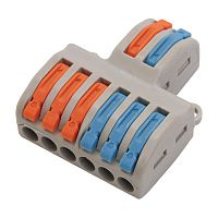 Клеммы Stekker LD222-426 (2Х4,0мм2-6X0,08-2.5 с рычажком) (упаковка 20шт.) Stekker — купить по цене от 85 ₽ | ПрофБезопасность