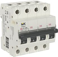 Выключатель автоматический IEK ARMAT M06N 4п 25А C 6кА