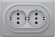 Розетка с заземлением OneKeyElectro Florence 1-м. 2 мод. серый OneKey — купить по цене от 295 ₽ | ПрофБезопасность
