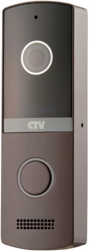 Видеопанель вызывная CTV-D4003NG B коричневый фото 2