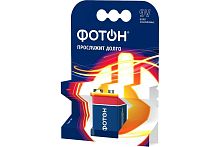 Элемент питания ФОТОН 6LR61 BL1 крона (батарейка) Фотон — купить по цене от 230 ₽ | ПрофБезопасность