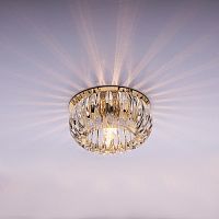 Светильник встраиваемый Италмак Ice 220 1 04 огран. стекло зол. G9 220В Италмак — купить по цене от 445 ₽ | ПрофБезопасность