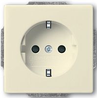 Розетка с заземлением без рамки ABB Solo/Future 1-м. шторки слоновая кость ABB — купить по цене от 842 ₽ | ПрофБезопасность