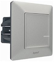 Умный выключатель с опцией диммирования 5-300Вт Valena Life Netatmo 1-кл. IP20 алюминий Legrand — купить по цене от 6&nbsp;123 ₽ | ПрофБезопасность