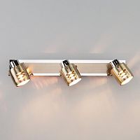 Светильник накладной Eurosvet Leonardo 23463/3 MR16 GU5.3 220В 40Вт IP20 Хром/бронза Eurosvet — купить по цене от 5&nbsp;600 ₽ | ПрофБезопасность