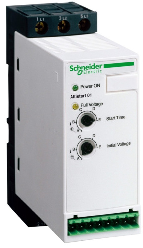 Устройство плавного пуска двигателя Schneider Electric Altistart 01 ATS01 ER 9А 1,1-4кВ AC/DC