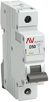 Выключатель автоматический EKF Averes AV-6 1п 50А D 6кА