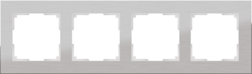 Рамка универсальная Werkel Aluminium 4-м. металл алюминий, Werkel, купить, цена, доставка, безопасность фото 2 Рамка универсальная Werkel Aluminium 4-м. металл алюминий Werkel — купить по цене от 6 850 ₽ | ПрофБезопасность фото 2