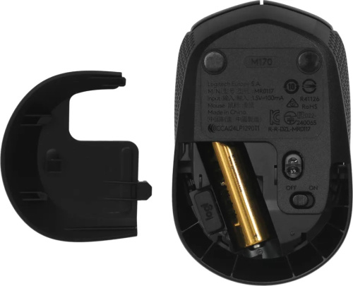 Мышь Logitech Wireless M170 Серый оптическая (1000dpi) беспроводная Radio USB, Logitech, купить, цена, доставка, безопасность фото 2 Мышь Logitech Wireless M170 Серый оптическая (1000dpi) беспроводная Radio USB Logitech — купить по цене от 950 ₽ | ПрофБезопасность фото 2