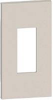 Лицевая панель Legrand BTicino Living Now для 1-м. 2 мод. розетки RJ11/RJ45/аудио песочный
