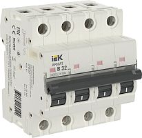 Выключатель автоматический IEK ARMAT M10N 4п 32А B 10кА