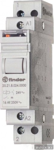 Реле импульсное на DIN-рейку Finder 1п 1НО 16А 12В DC картинка