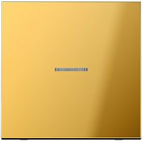 Лицевая панель Jung LS990 metal для 1-кл. выключателя с подсветкой золото Jung — купить по цене от 23&nbsp;557 ₽ | ПрофБезопасность