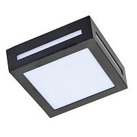 Уценка! Светильник Ecola 3082W GX53 220В 10Вт Квадрат IP65 Черный