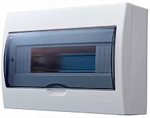 Бокс пластиковый Lezard Luxray ЩРН-П-18 (220x365x100мм) IP41 прозрачная дверь