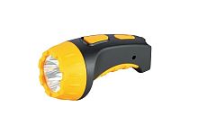 Фонарь ручной Ultraflash LED3804 220В Черный/желтый Ultraflash — купить по цене от 345 ₽ | ПрофБезопасность