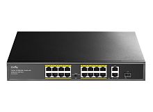 Коммутатор Cudy FS1018PS1 PoE 200Вт Cudy — купить по цене от 13&nbsp;000 ₽ | ПрофБезопасность